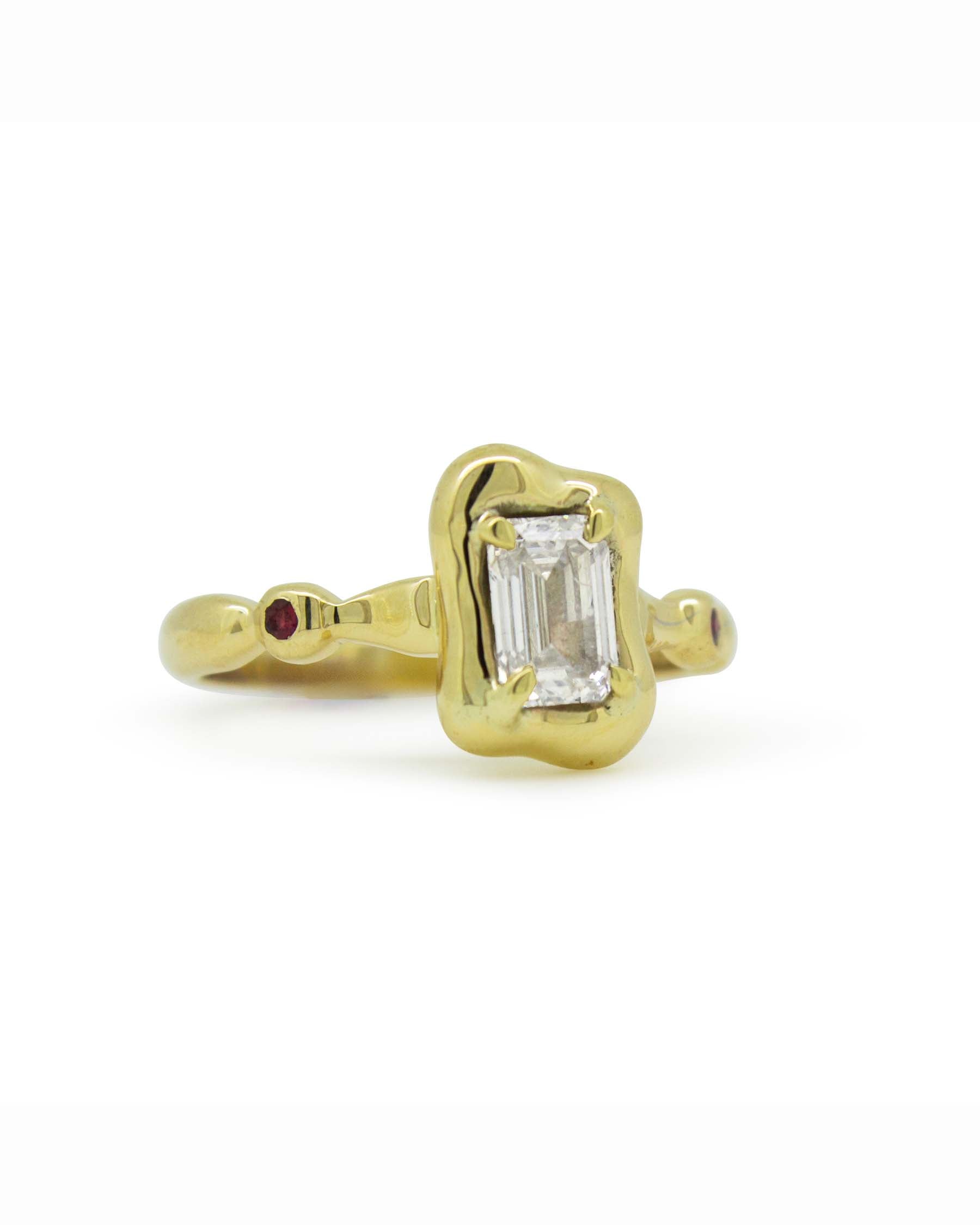 0.89ct Diamond Engagement Ring