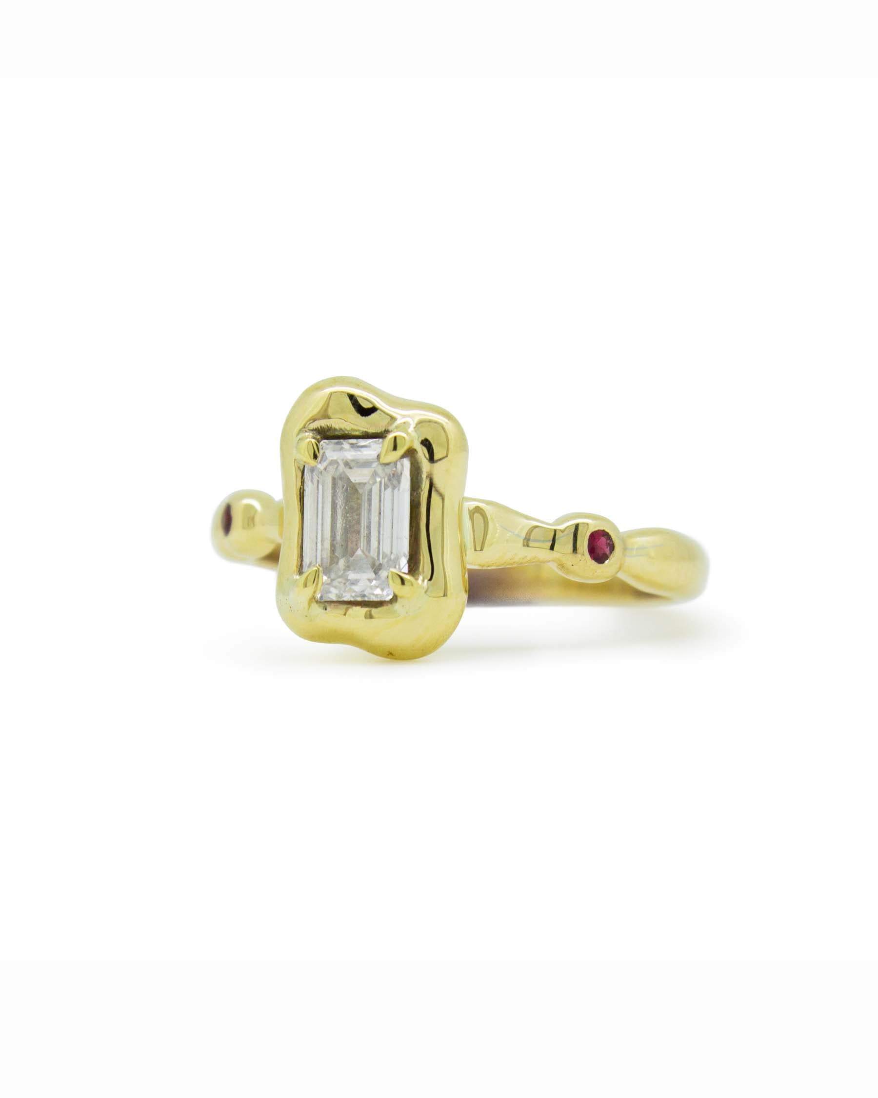 0.89ct Diamond Engagement Ring
