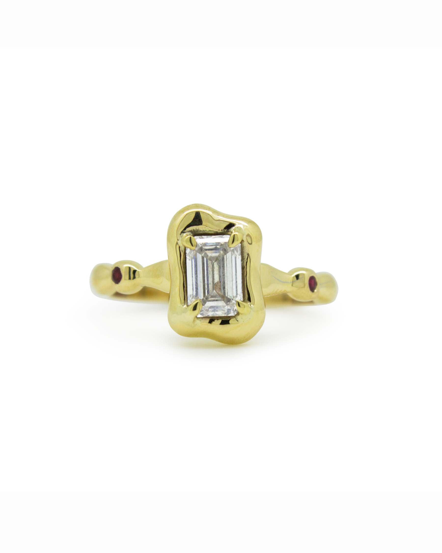 0.89ct Diamond Engagement Ring