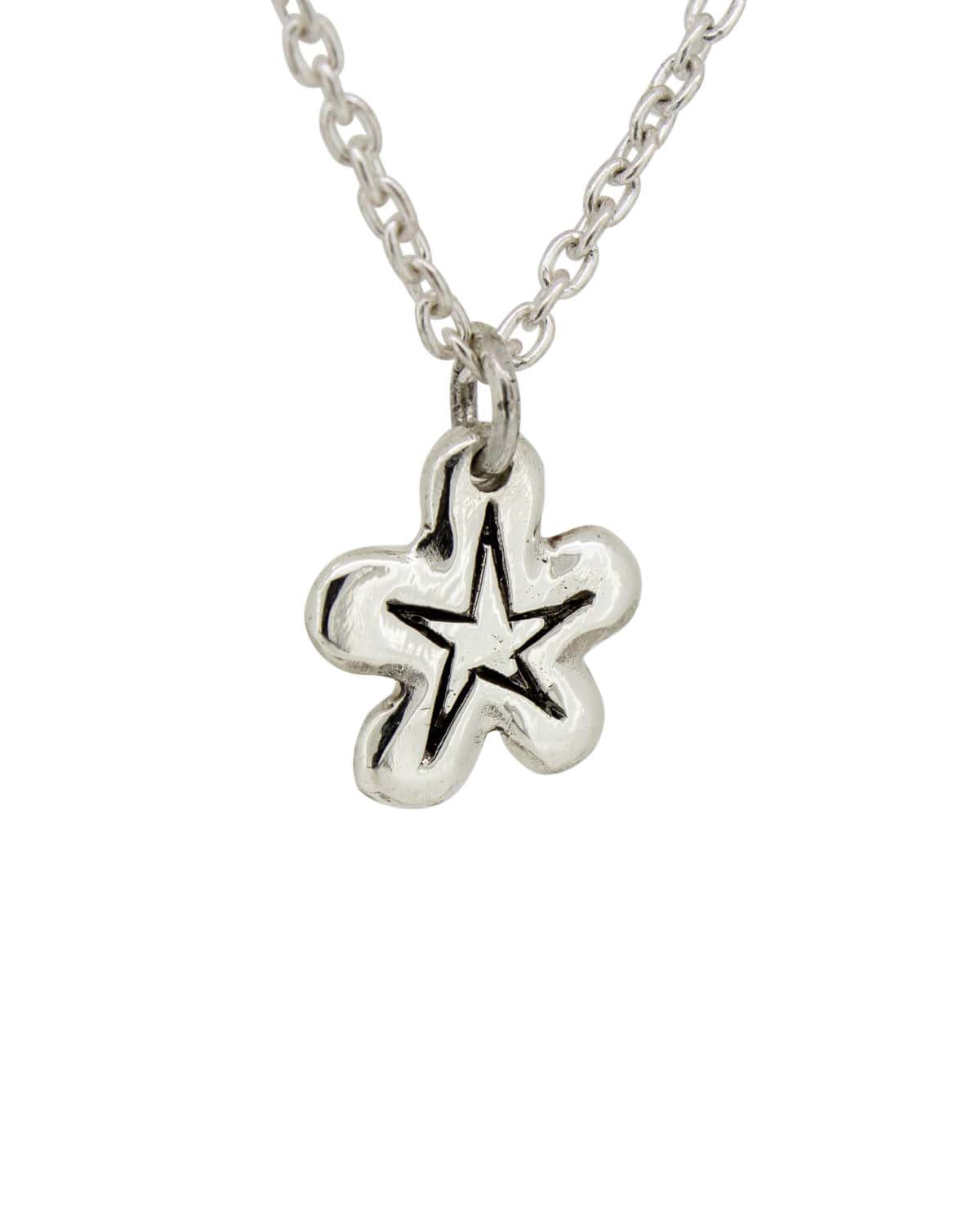 Silver Flower Pendant