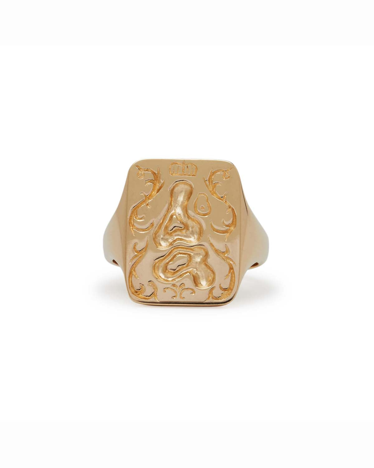 Feudal Gold Crest Signet 1