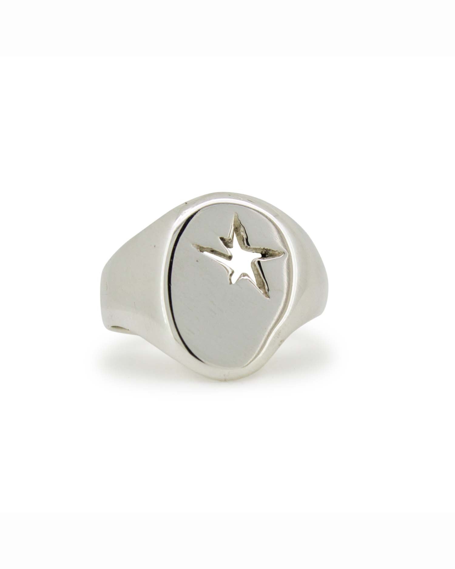 Star Cluster in Silver