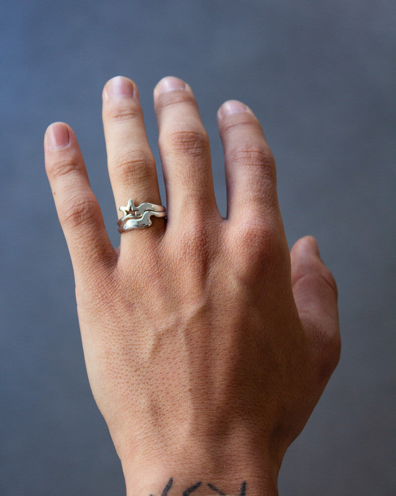 Pairings Silver Ring