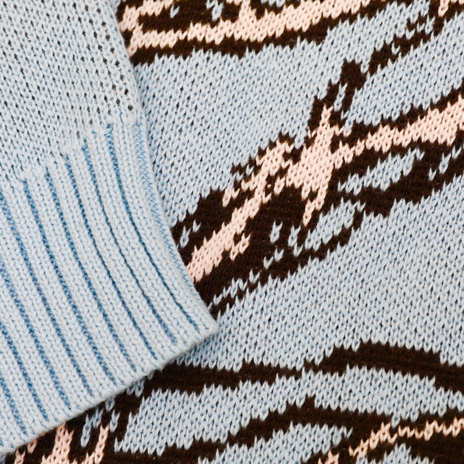 Blue Agrikultured Knit