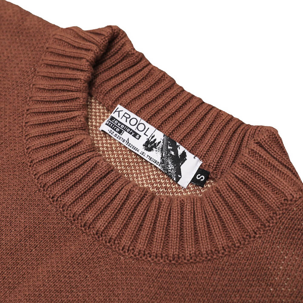 Brown Agrikultured Knit