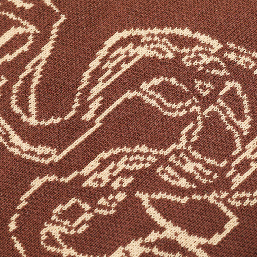 Brown Agrikultured Knit