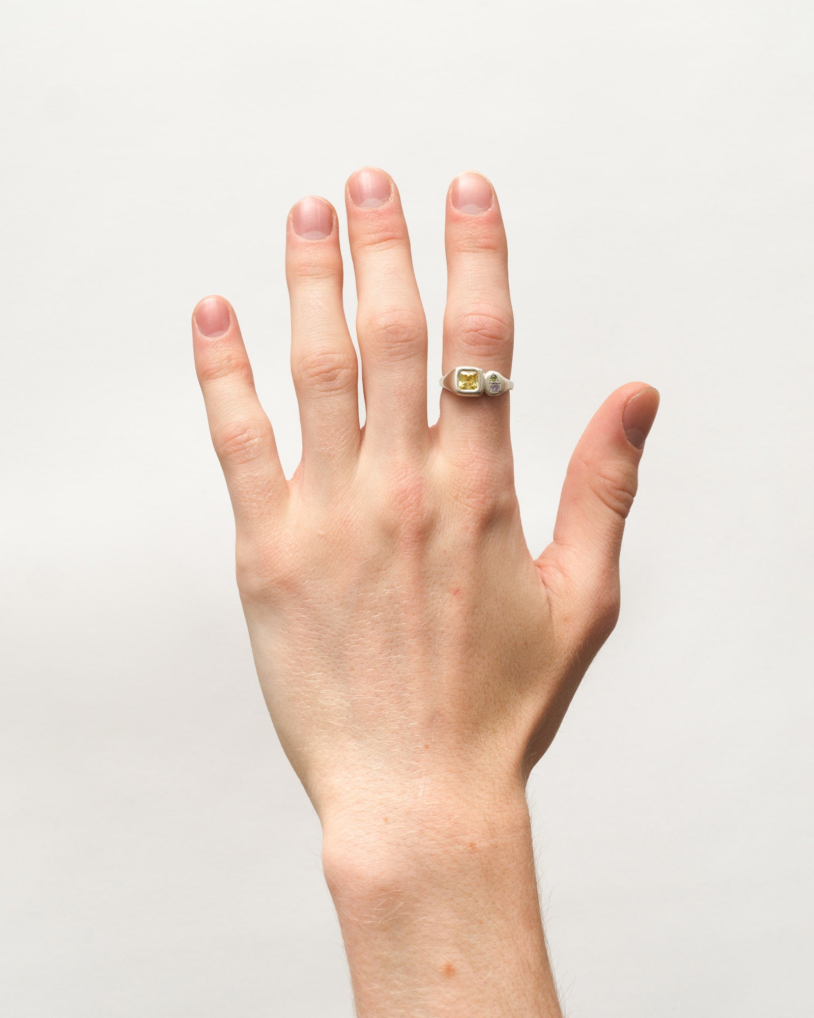Silver Sequence Ring | Krool Jewels