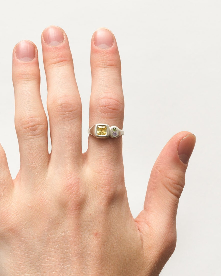 Silver Sequence Ring