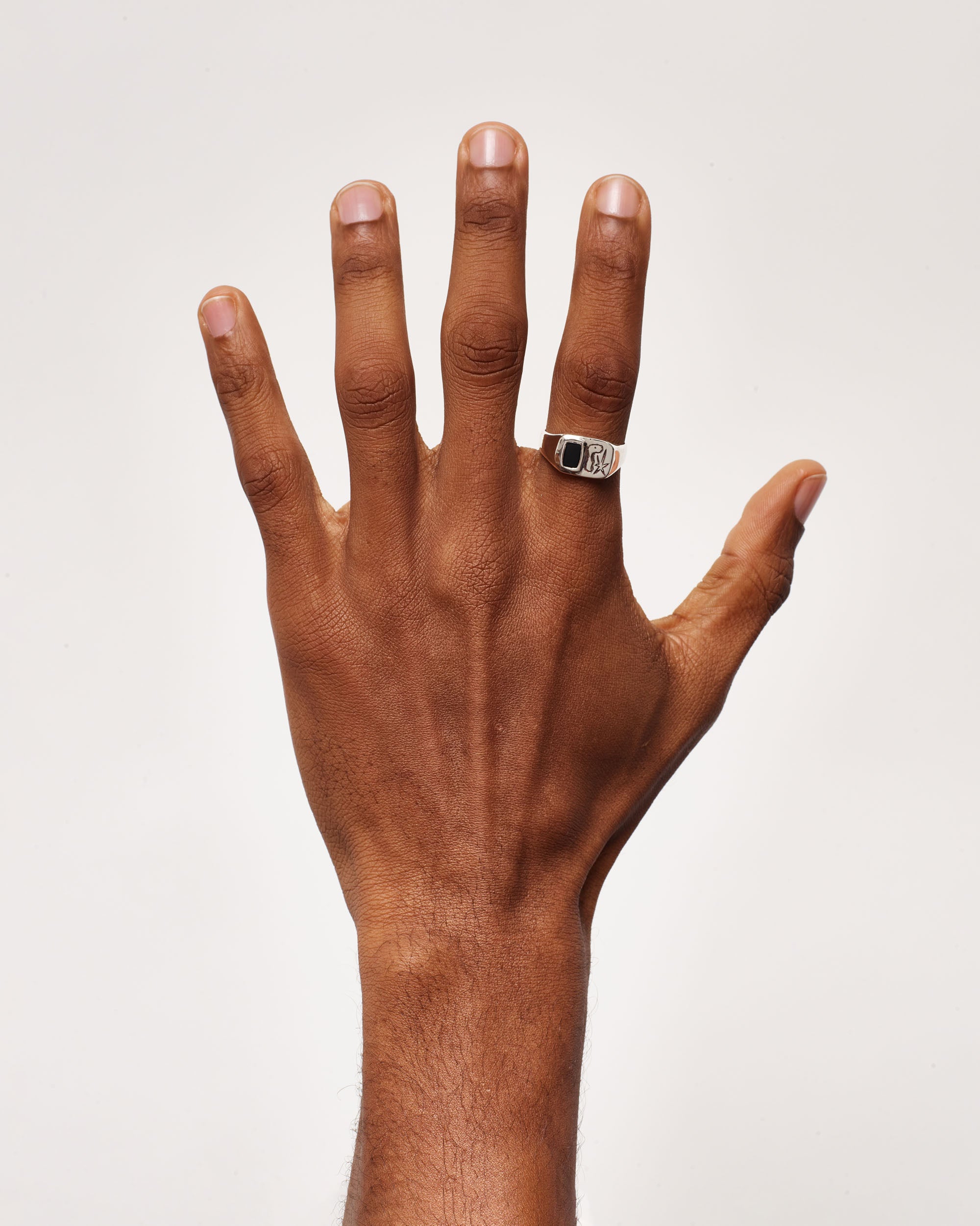 Form Onyx Silver Signet