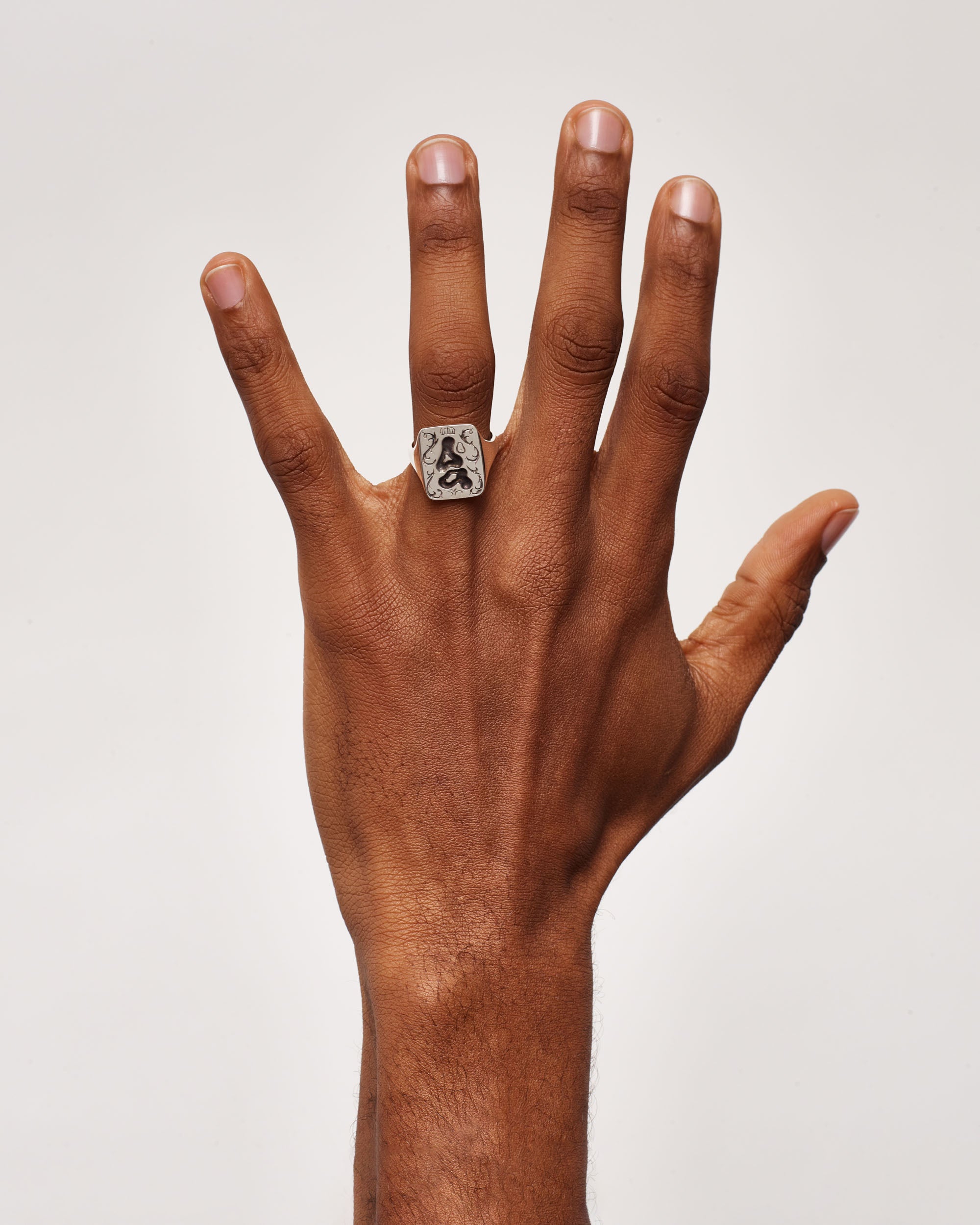 Feudal Silver Crest Signet 1