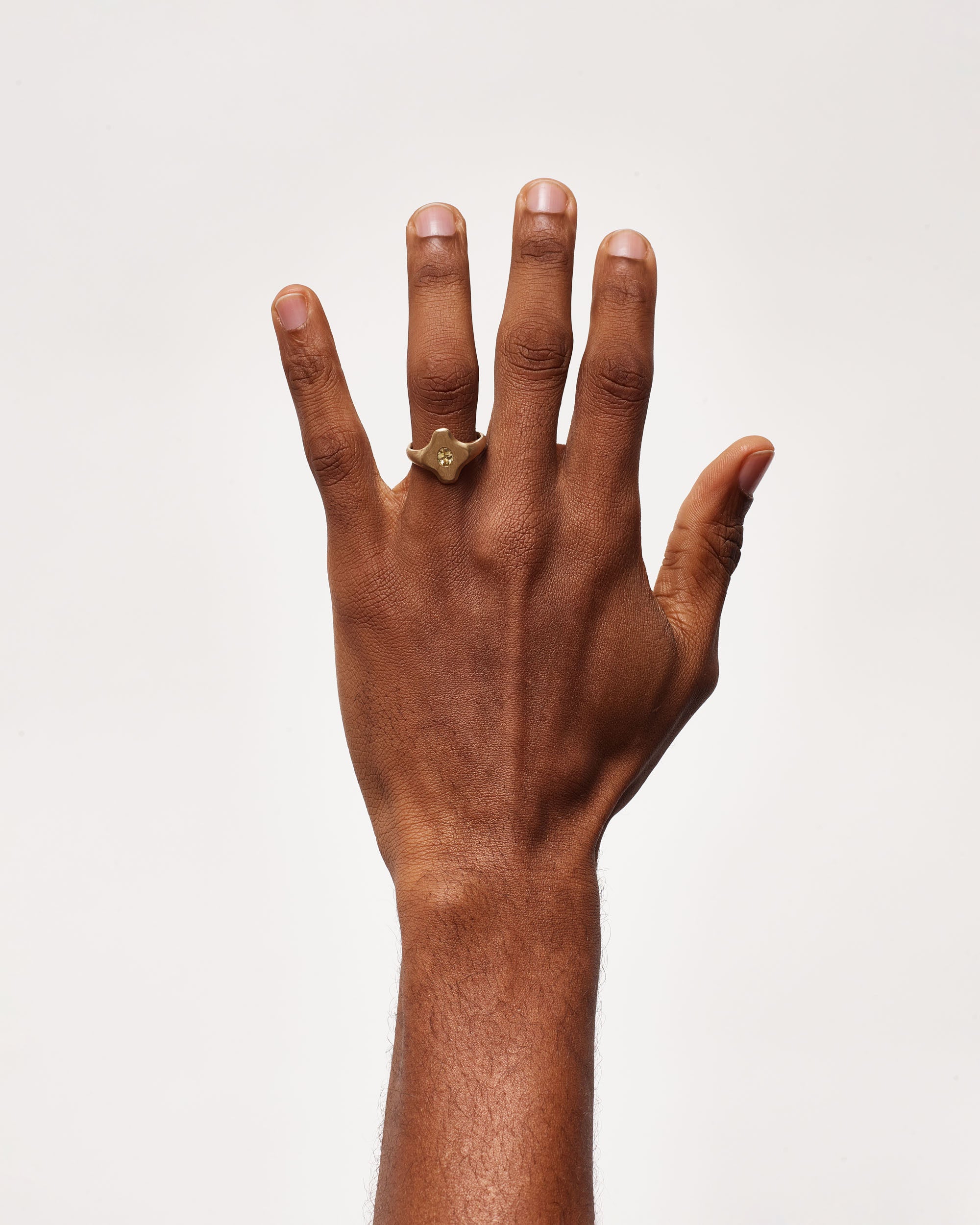Gold Anthos Signet