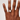Hand wearing a diamond ring on a plain background