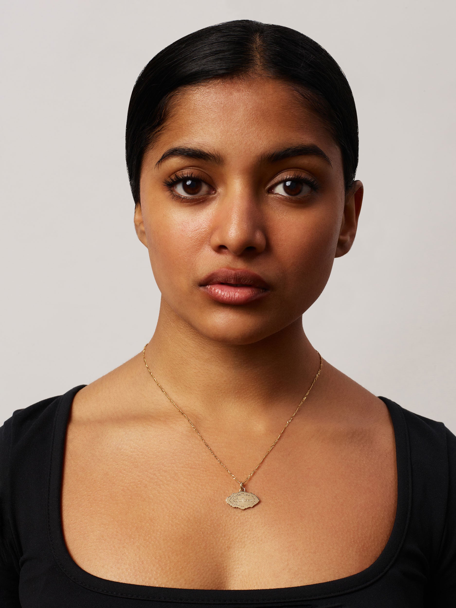 Gold Sufficient Pendant