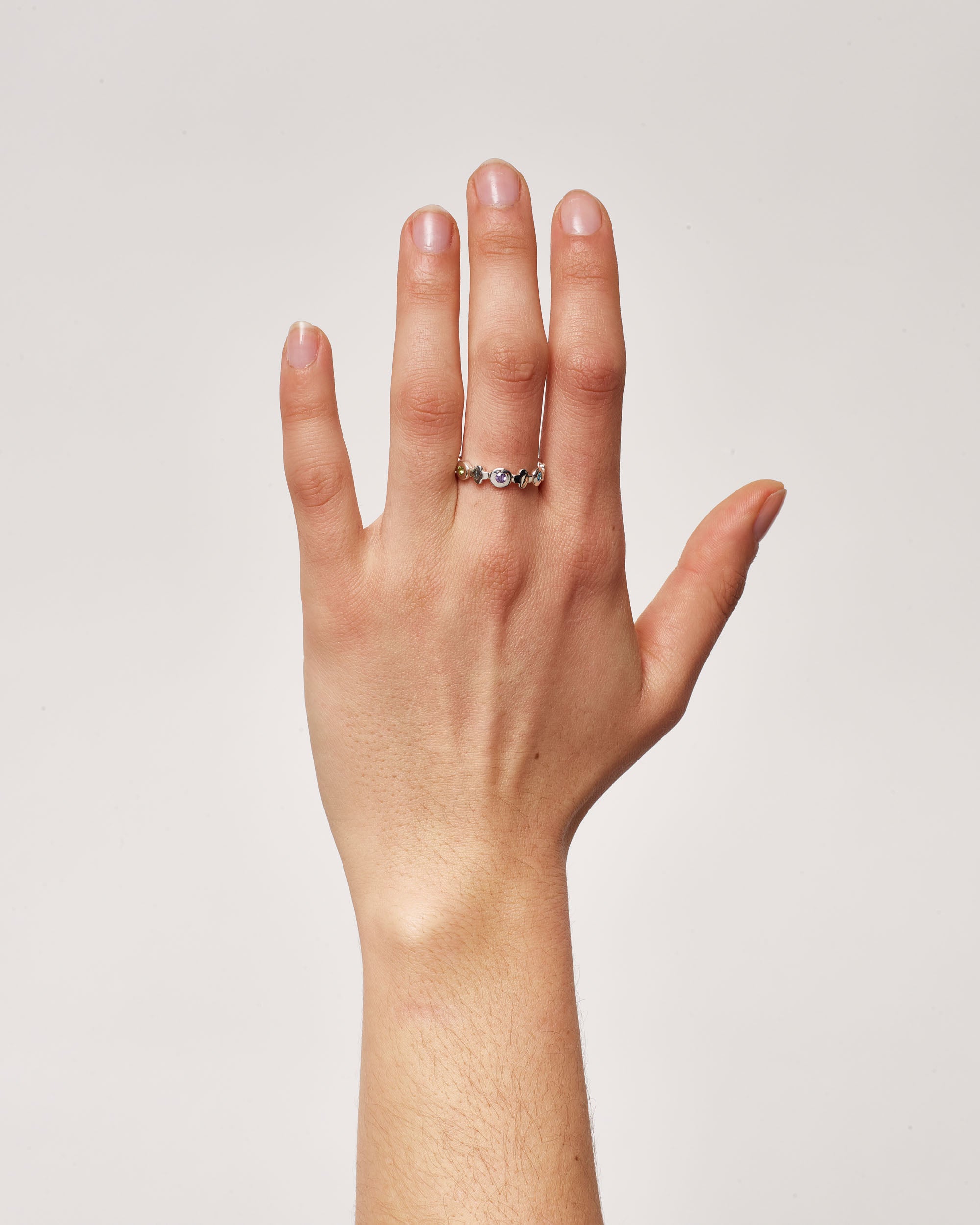 Silver Crown Ring