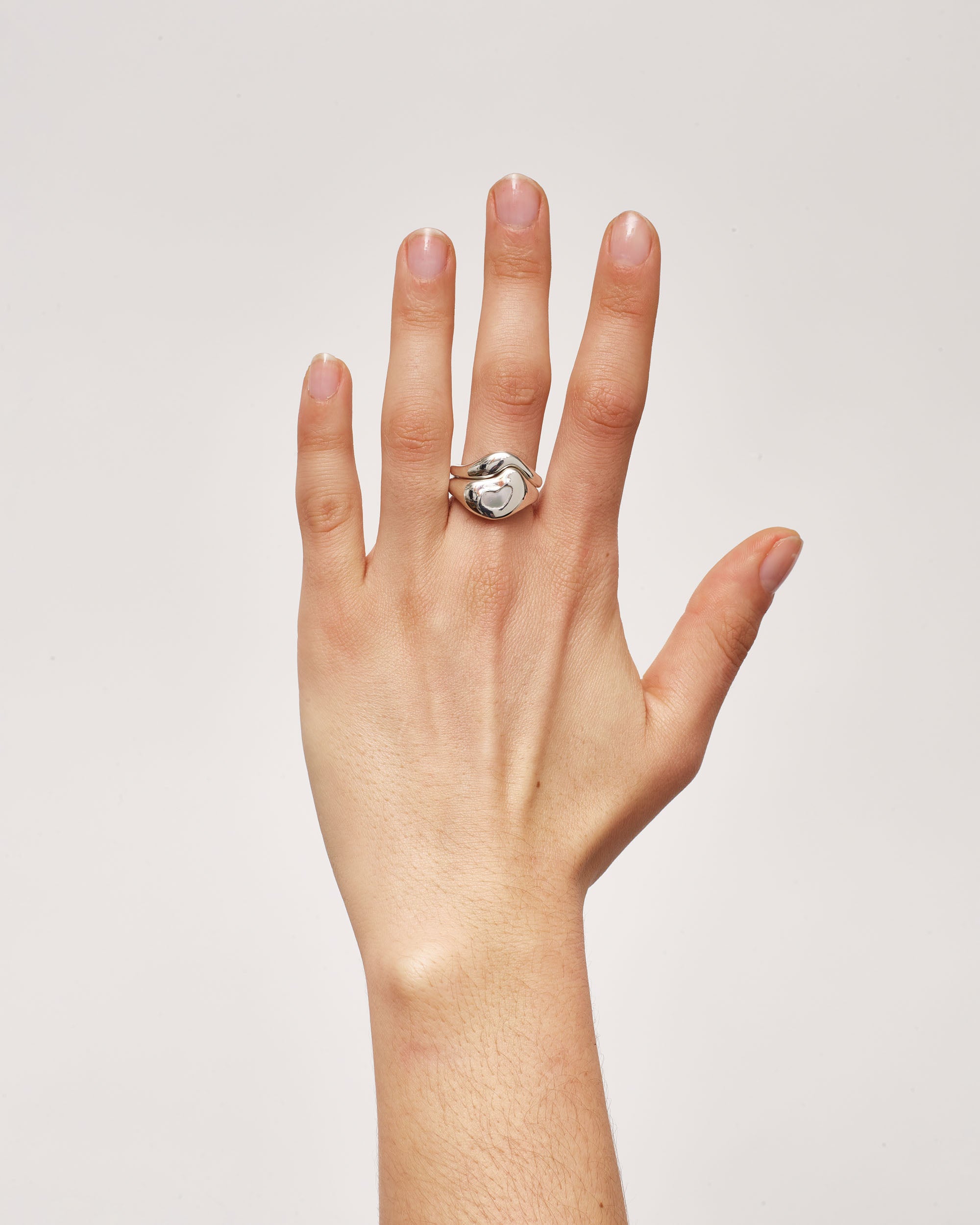 Form Fitted Silver
