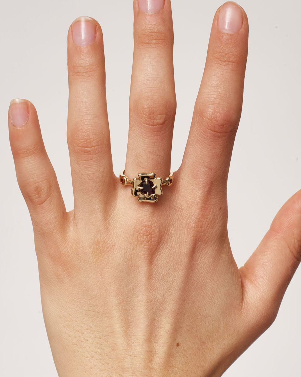 18 Carat Gold Ruby Ring