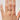 Hand wearing a gold ring with small stones on a plain background