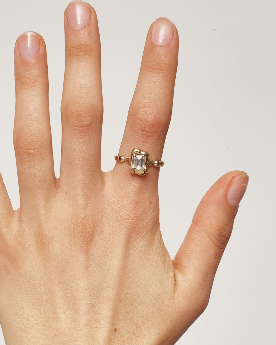 0.89ct Diamond Engagement Ring