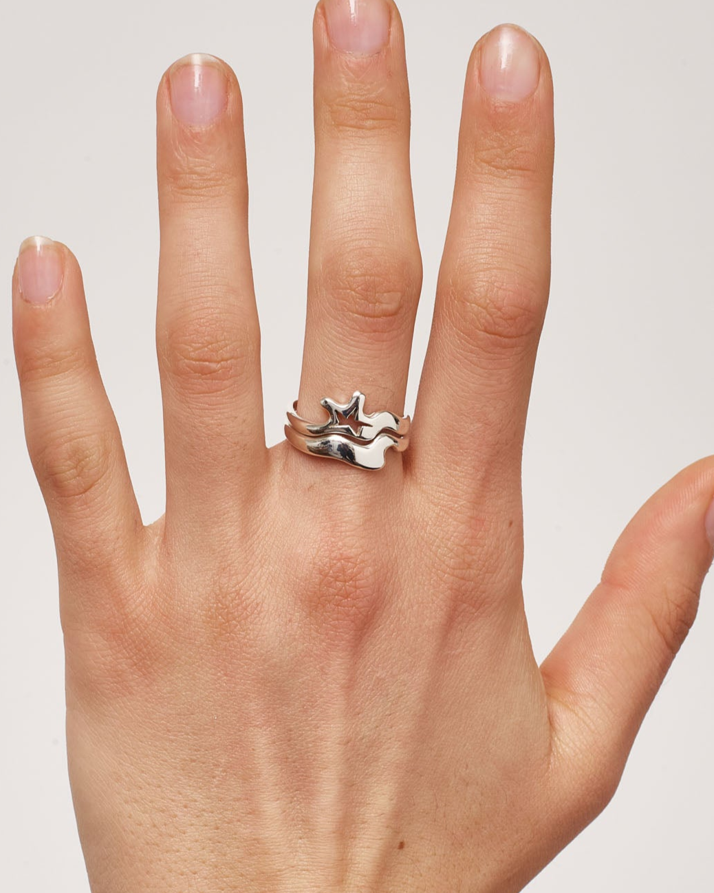 Pairings Silver Ring