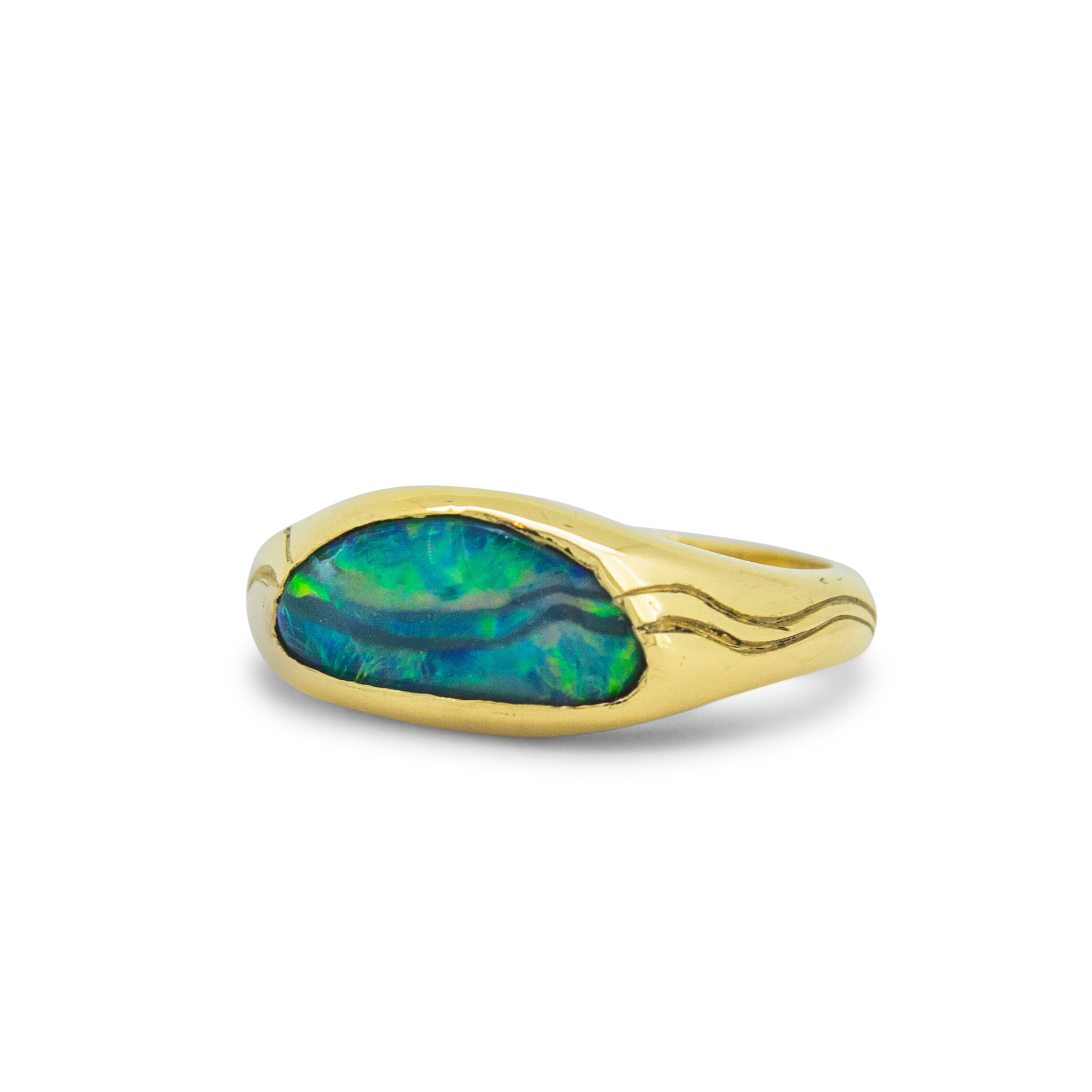 Fluid Opal Ring