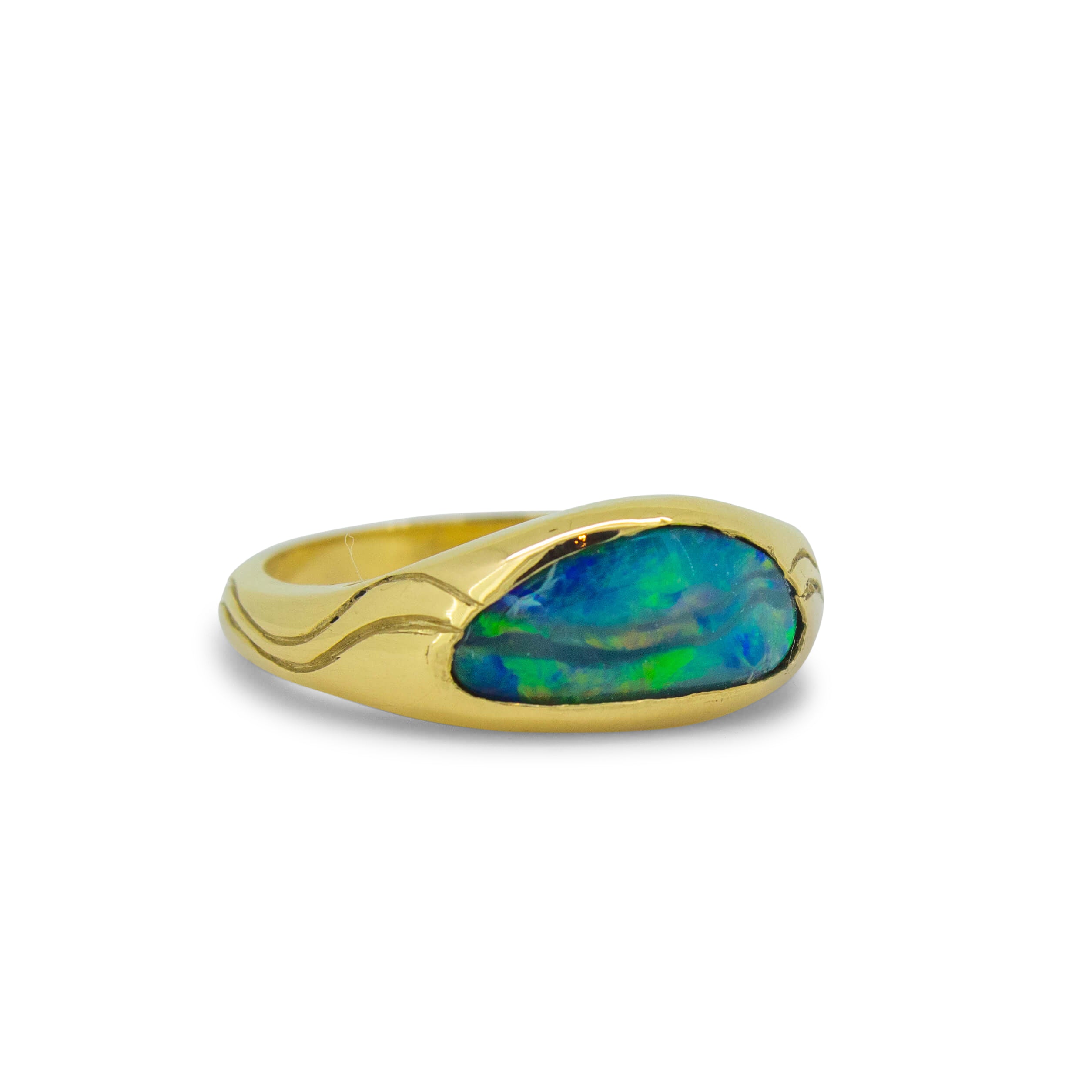 Fluid Opal Ring