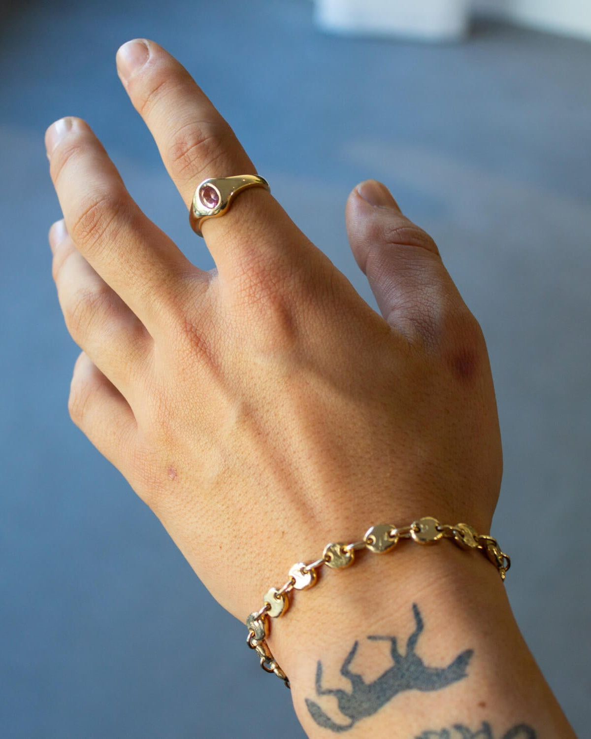 Gold Pebbles Bracelet