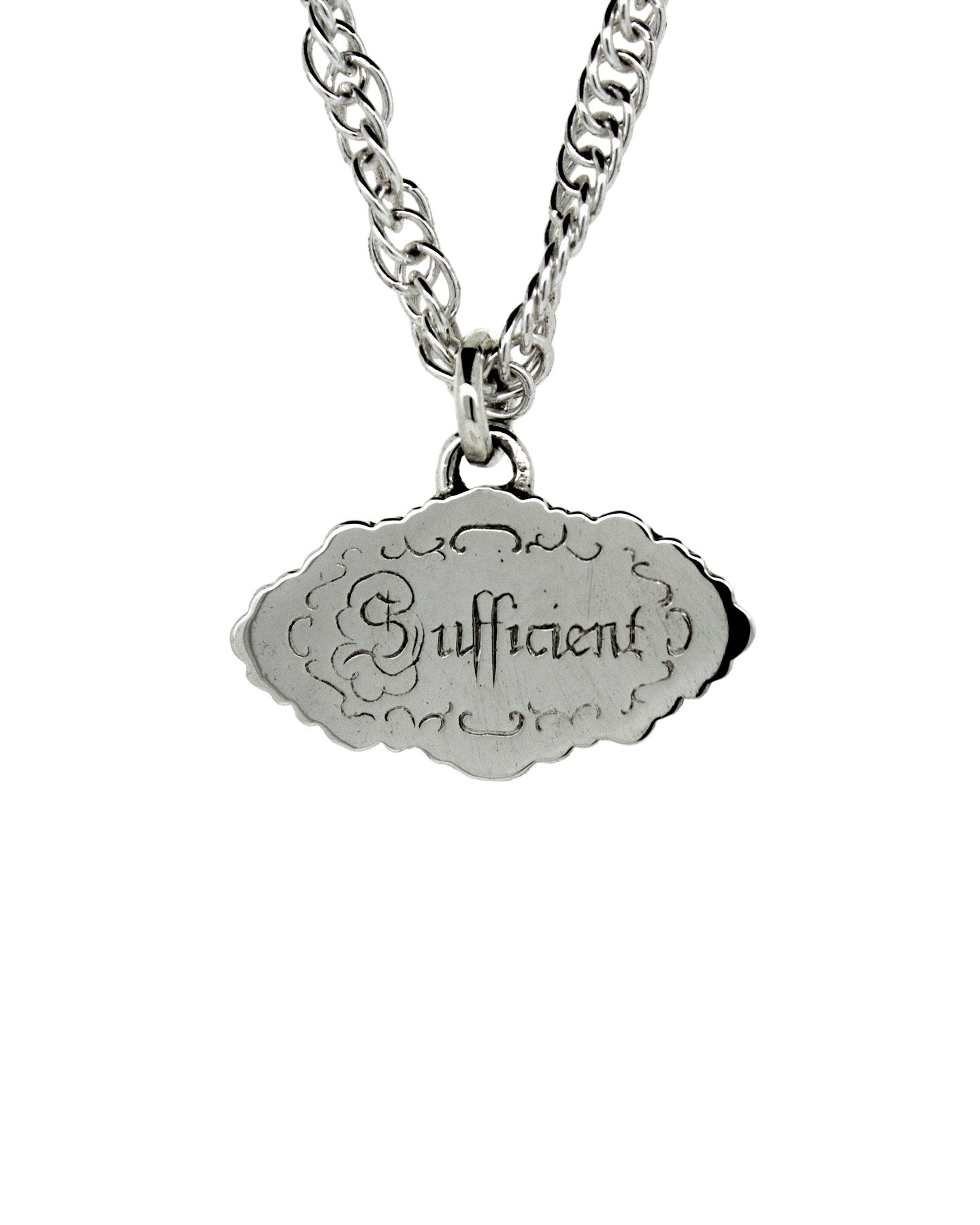 Silver Sufficient Pendant