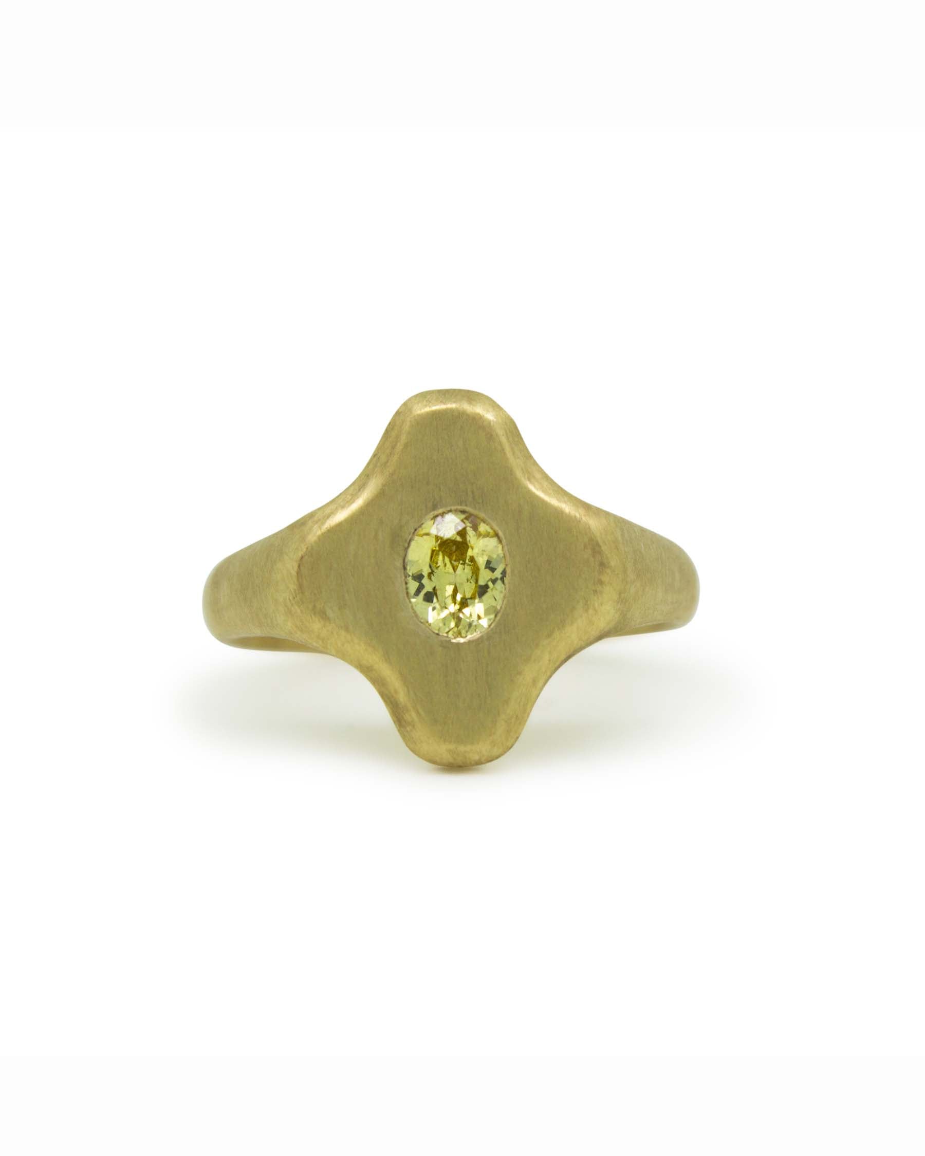 Gold Anthos Signet