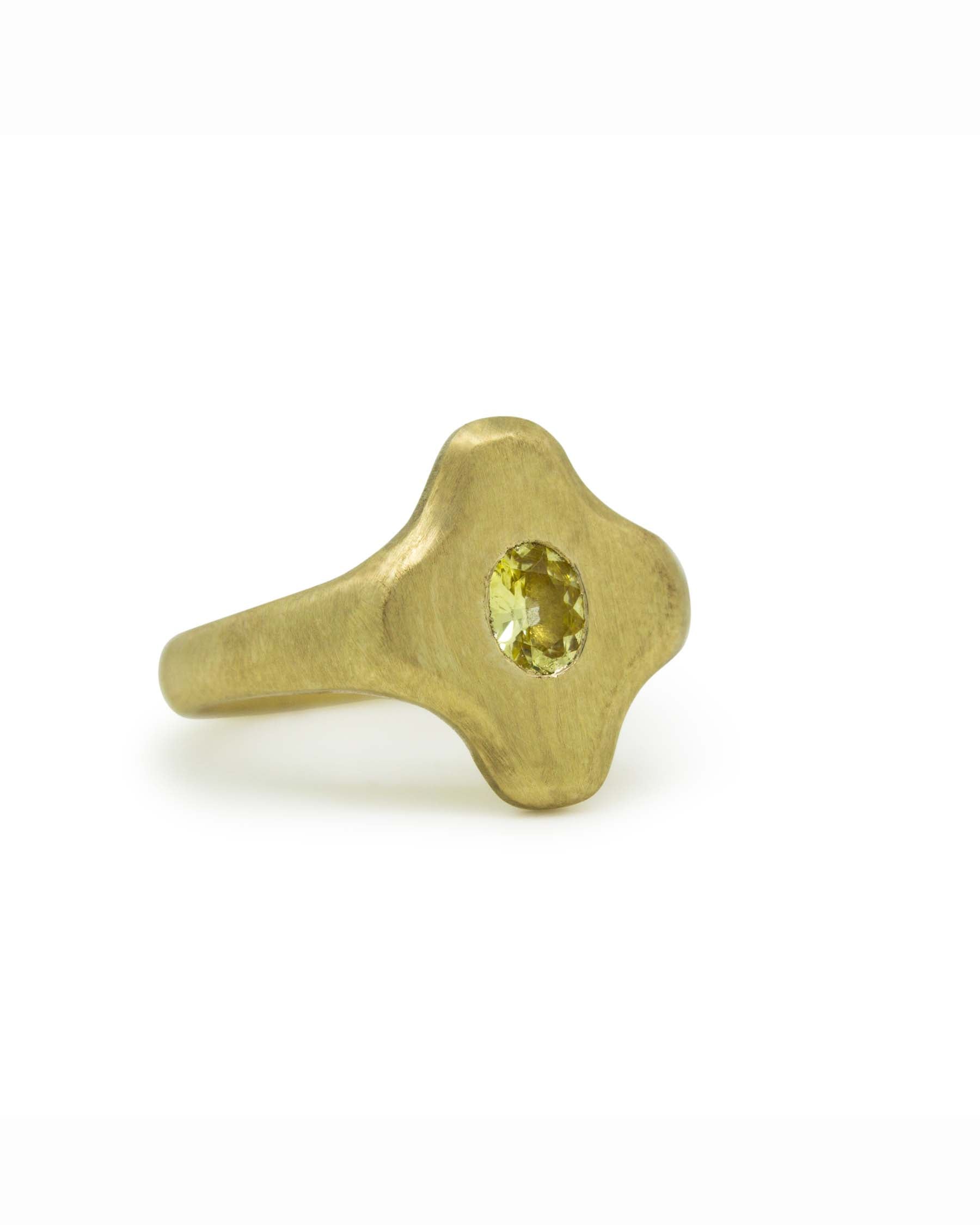 Gold Anthos Signet