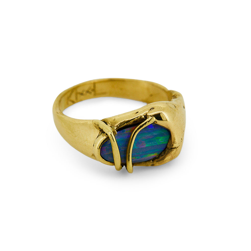 Organic Opal Ring