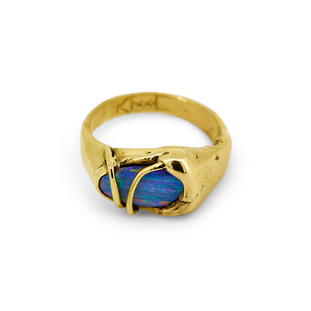 Organic Opal Ring