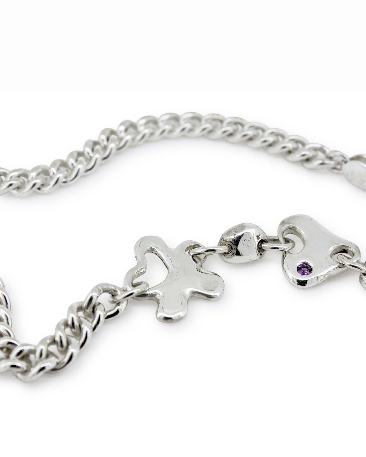 Pebbles and Petals Necklace
