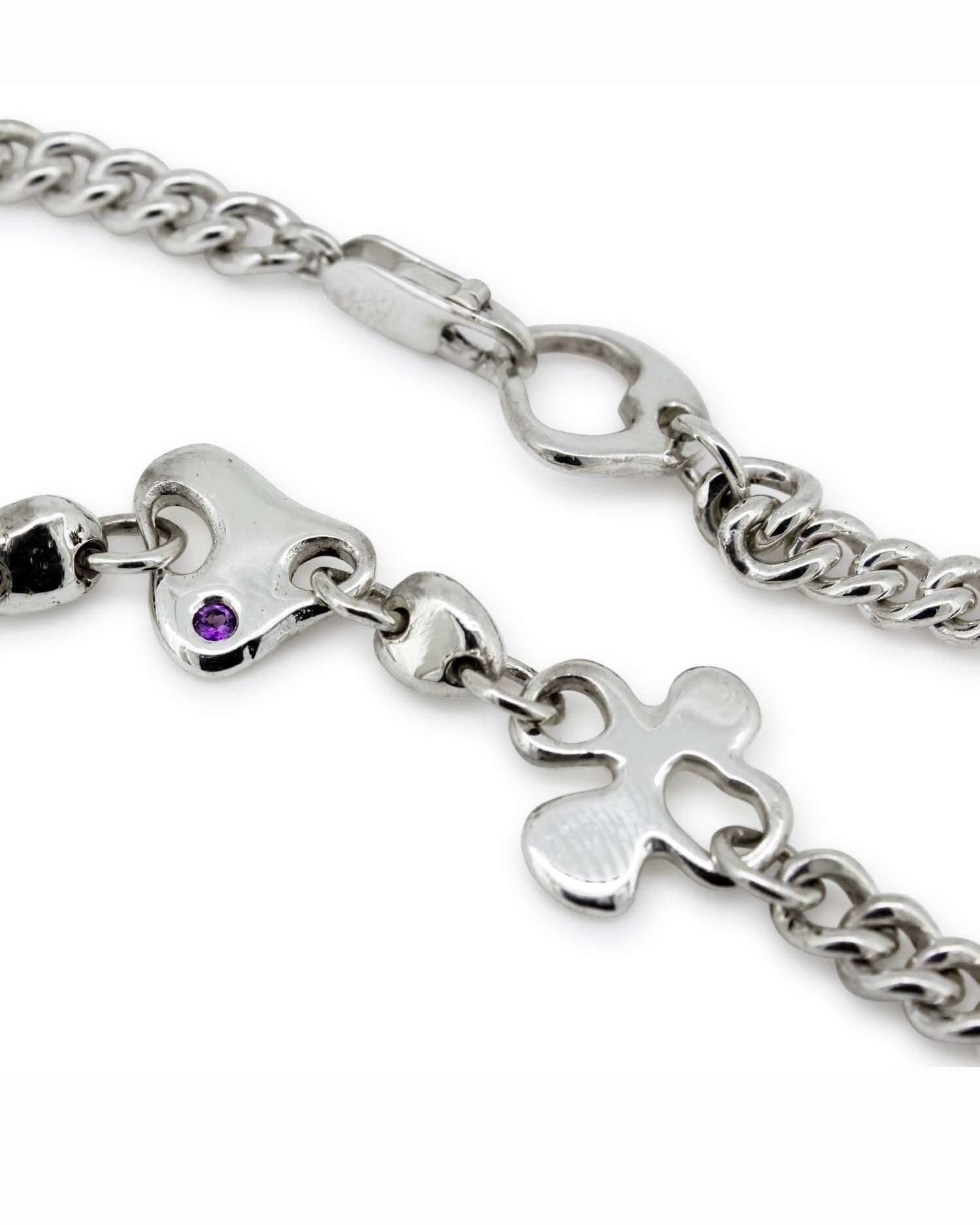 Pebbles and Petals Necklace