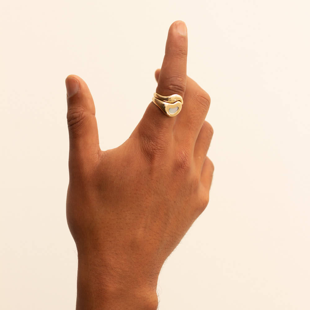 Form Fitted Gold